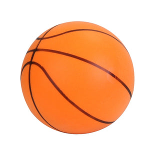 Silent Basketball Foam Bouncing Silent Basketball Uncoated High Density Foam Ball Indoor Low Noise Training Ball