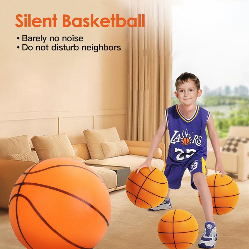 Silent Basketball Moderate Elasticity Anti - deformation Long Lasting Comfortable Touch Anti - Skid Parent - child Interaction Polyure - 7DAY'S