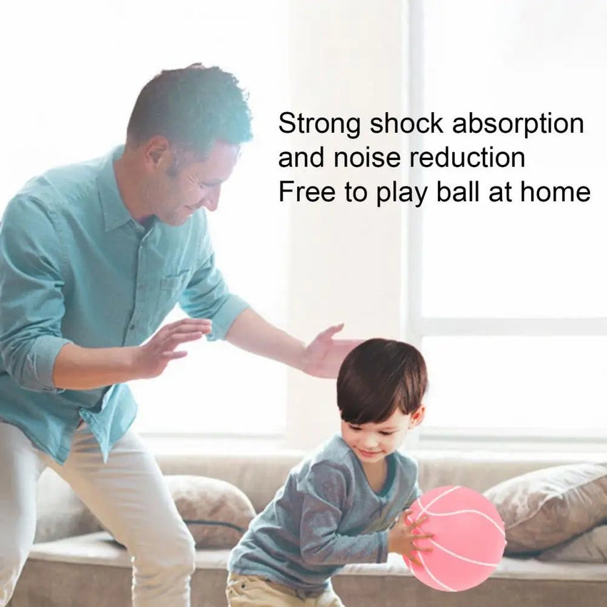 Silent Basketball Moderate Elasticity Anti - deformation Long Lasting Comfortable Touch Anti - Skid Parent - child Interaction Polyure - 7DAY'S