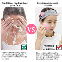 Silicone Face Scrubber - Facial Cleansing Brush Manual Waterproof Cleansing Skin Care Face Brushes for Cleansing and Exfoliating - 7DAY'S