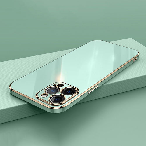 Silicone Plating Cover; Luxury Electroplated Phone Case For IPhone - 7DAY'S