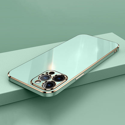 Silicone Plating Cover; Luxury Electroplated Phone Case For IPhone - 7DAY'S