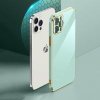 Silicone Plating Cover; Luxury Electroplated Phone Case For IPhone - 7DAY'S