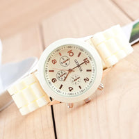 Silicone Watch Jelly Children Student Silicone Watch Couple Watches Trendy Fashion Men's and Women's Quartz Watch - 7DAY'S