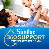 Similac 360 Total Care Infant Formula, Has 5 HMO Prebiotics, Our Closest Prebiotic Blend to Breast Milk, Non - GMO, Baby Formula, Ready to Feed, 2 - fl - oz Bottle, Pack of 48 - 7DAY'S
