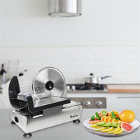 SL526 110V/150W 7.5" Semi - automatic Belt Cutter Deli Food Machine Home Deli Food Slicer - 7DAY'S