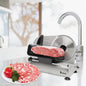 SL526 110V/150W 7.5" Semi - automatic Belt Cutter Deli Food Machine Home Deli Food Slicer - 7DAY'S