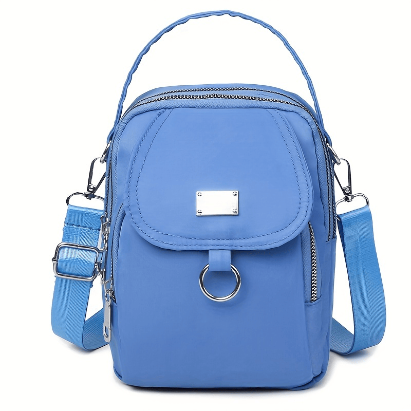 Small Crossbody Purse for Women, Nylon Crossbody Wallet Phone Bag Shoulder Strap Wallet Pouch, Mini Cell Phone Purse - 7DAY'S