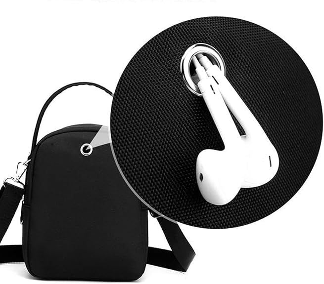Small Crossbody Purse for Women, Nylon Crossbody Wallet Phone Bag Shoulder Strap Wallet Pouch, Mini Cell Phone Purse - 7DAY'S