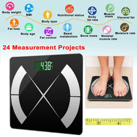 Smart Body Composition Scale Fat Monitor Digital APP Scale BMI Health Analyzer for Valentines Gift Spring Exerciser - 7DAY'S