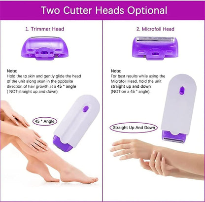 Smartshavy - Smartshavy Hair Eraser,Smart Shavey,Sillky Smoth Hair Eraser for Women,Smart Shavey Laser Hair Removal,Smart Shavy Unisex Hair Eraser,Hair Remover,Lumishave Hair Remover (1SET) - 7DAY'S