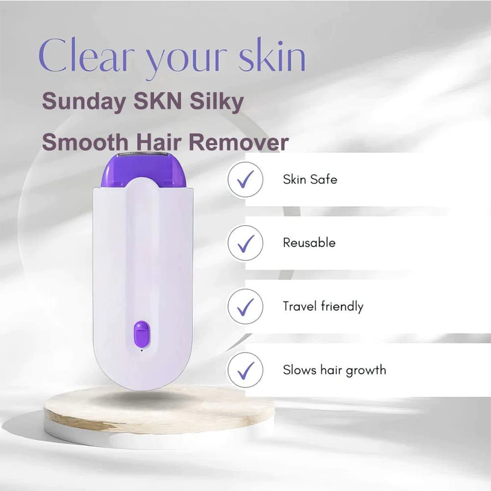 Smartshavy - Smartshavy Hair Eraser,Smart Shavey,Sillky Smoth Hair Eraser for Women,Smart Shavey Laser Hair Removal,Smart Shavy Unisex Hair Eraser,Hair Remover,Lumishave Hair Remover (1SET) - 7DAY'S