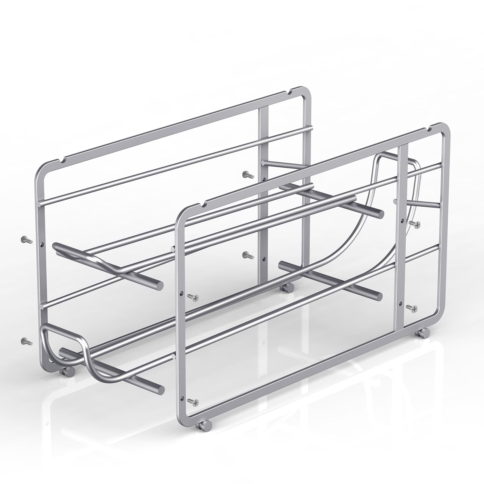 Soda Can Organizer Storage Rack, 2 Pack Stackable Beverage Soda Can Dispenser Organizer Holder for Refrigerator, Cabinet, Pantry - 7DAY'S