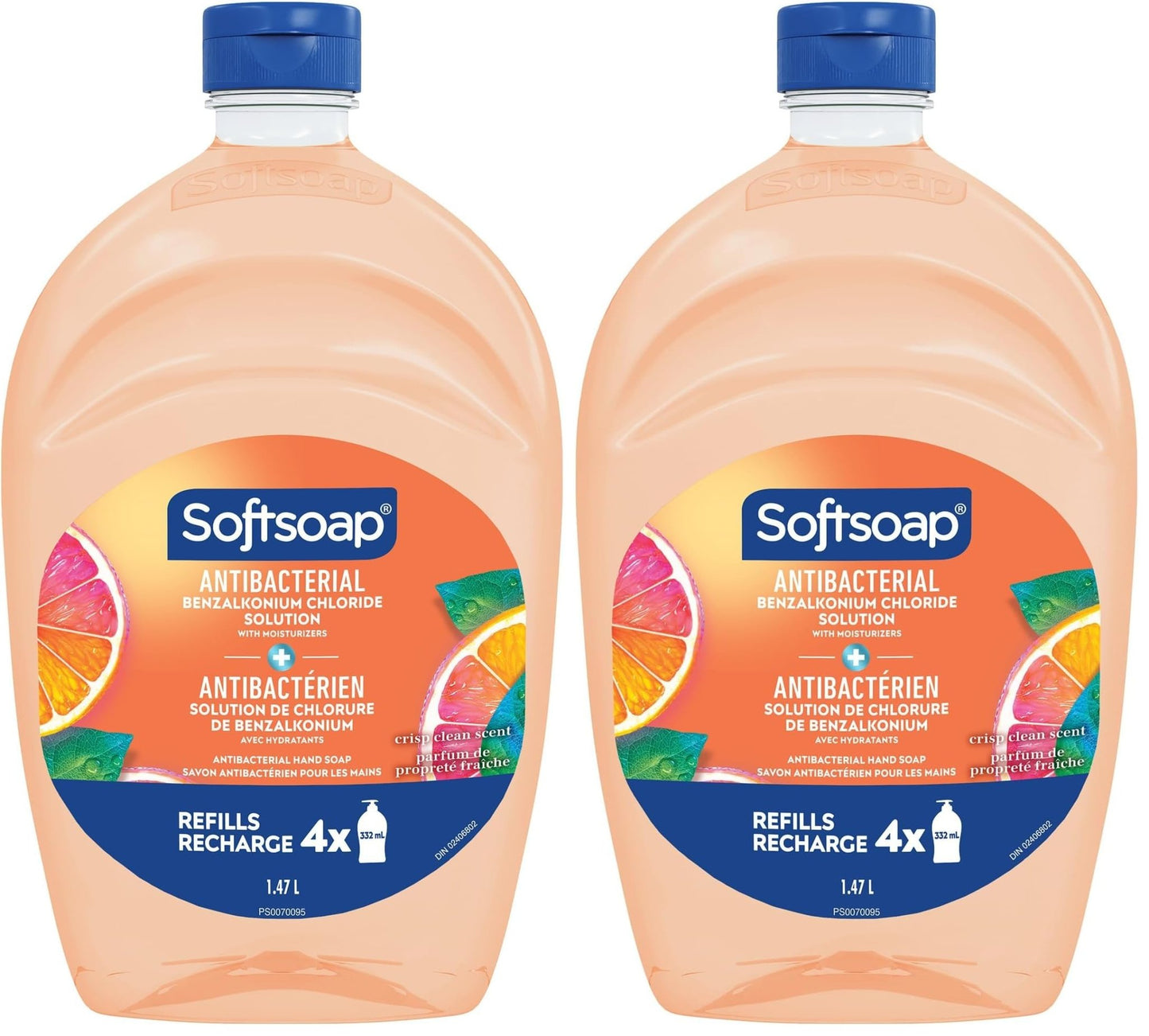 Softsoap Antibacterial Liquid Hand Soap Refill, White Tea & Berry Scented Hand Soap, 50 Ounce(Packaging May Vary) - 7DAY'S