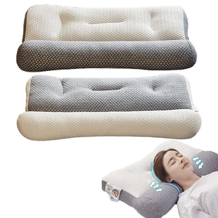 Sohobloo Neck Pillow,Super Ergonomic Pillow - Protect Your Neck and Spine,Ergonomic Pillows for Sleeping Neck,Ergonomic Pillows for Sleeping,Neck Support Pillows for Sleeping (15.7''*23.6'' - Gray) - 7DAY'S