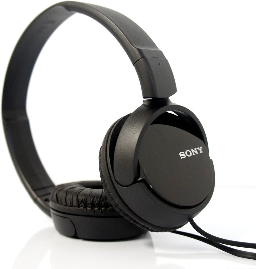 Sony ZX110 Over - Ear Dynamic Stereo Headphones (Black) - 7DAY'S
