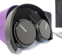 Sony ZX110 Over - Ear Dynamic Stereo Headphones (Black) - 7DAY'S