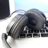 Sony ZX110 Over - Ear Dynamic Stereo Headphones (Black) - 7DAY'S