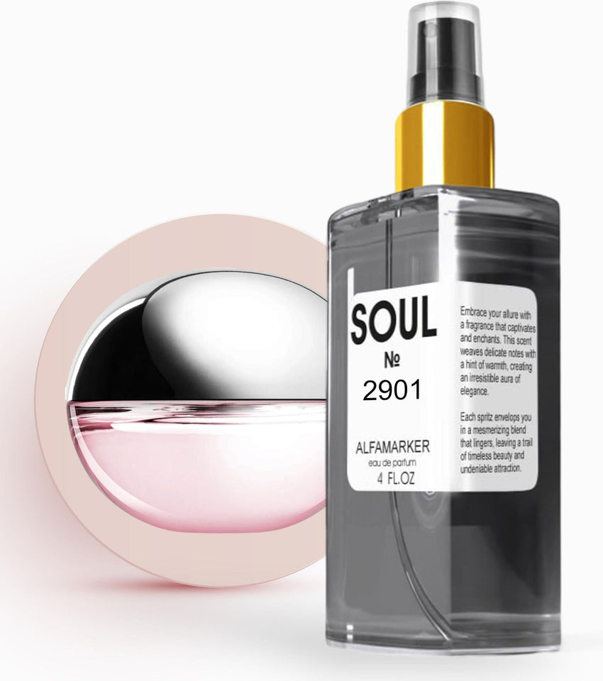 SOUL No. 2901 Impression of Be Delicious Fresh Blossom Perfume for Women Women Eau de Parfum Spray 4.0 Fl Oz 120 ml Long Lasting Fragrance - 7DAY'S