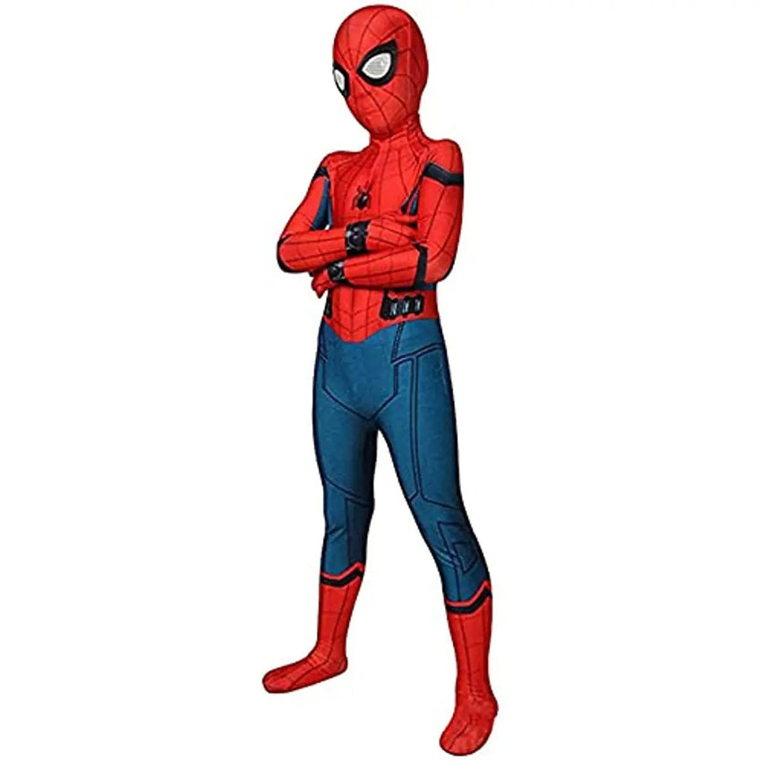 Spiderman Costume for Kids Adult Tobey Maguire Cosplay Bodysuit Superhero Zentai Suit Jumpsuit Halloween Carnival Party Costumes - 7DAY'S