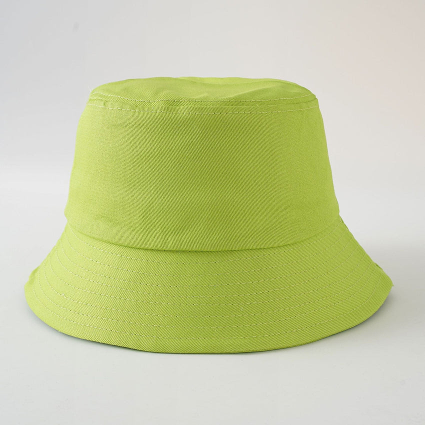 Spring and summer new fisherman hat simple solid color Korean version sun hat foldable men and women can wear basin hat - 7DAY'S