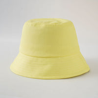 Spring and summer new fisherman hat simple solid color Korean version sun hat foldable men and women can wear basin hat - 7DAY'S