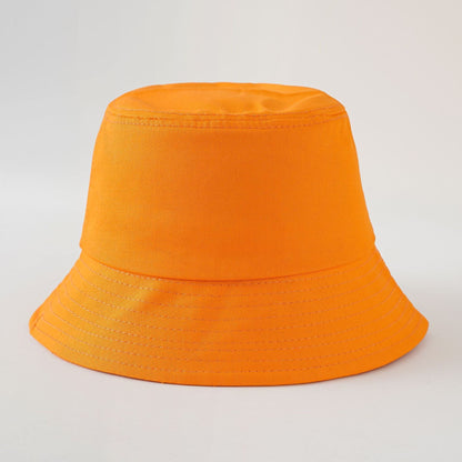 Spring and summer new fisherman hat simple solid color Korean version sun hat foldable men and women can wear basin hat - 7DAY'S