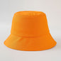 Spring and summer new fisherman hat simple solid color Korean version sun hat foldable men and women can wear basin hat - 7DAY'S