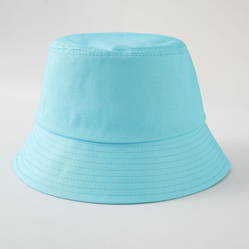 Spring and summer new fisherman hat simple solid color Korean version sun hat foldable men and women can wear basin hat - 7DAY'S