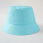 Spring and summer new fisherman hat simple solid color Korean version sun hat foldable men and women can wear basin hat - 7DAY'S