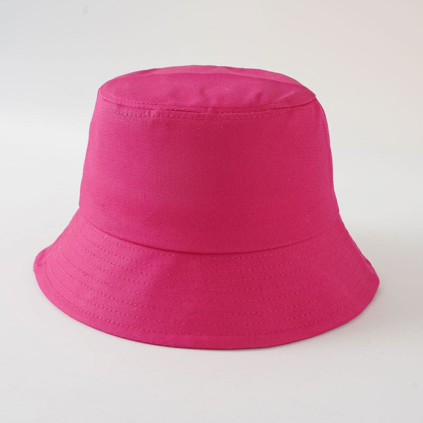 Spring and summer new fisherman hat simple solid color Korean version sun hat foldable men and women can wear basin hat - 7DAY'S