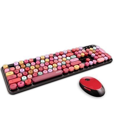 Spring Multi Wireless Keyboard And Mouse Set - 7DAY'S