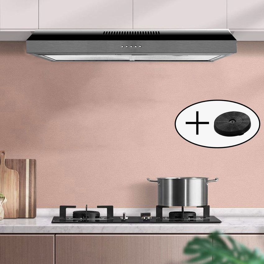 Stainless Steel Under Cabinet Range Hood Vent Cooking 230 CFM Kitchen 3 Speed cooker hood - 7DAY'S