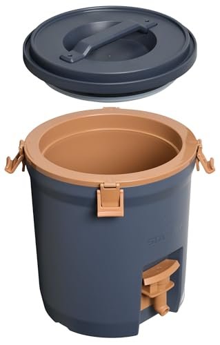 STANLEY Adventure 2 Gallon Fast Flow Water Jug, Ice Water Dispenser, Insulated Beverage Cooler with Easy Pour Spigot and Latched Foam Lid - 7DAY'S