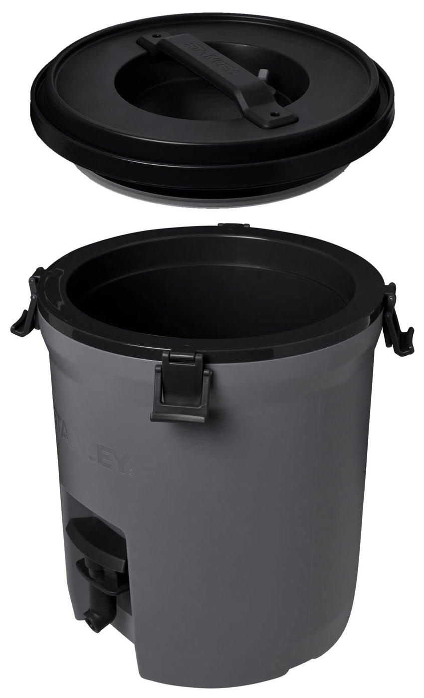 STANLEY Adventure 2 Gallon Fast Flow Water Jug, Ice Water Dispenser, Insulated Beverage Cooler with Easy Pour Spigot and Latched Foam Lid - 7DAY'S