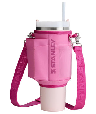 Stanley All Day Quencher Carry All for 40 oz Tumbler with Handle | Crossbody Bag with Phone Holder Pocket, Card Sleeve & Detachable Strap | Water Bottle Carrier Bag | BPA-Free |