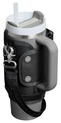 Stanley All Day Quencher Carry All for 40 oz Tumbler with Handle | Crossbody Bag with Phone Holder Pocket, Card Sleeve & Detachable Strap | Water Bottle Carrier Bag | BPA - Free | - 7DAY'S