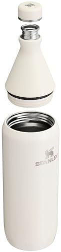 STANLEY All Day Slim Bottle 20 - 34 OZ | Twist off Lid with Leakproof Seal | Slim Design for Travel & Gym | Insulated Stainless Steel | BPA - Free - 7DAY'S