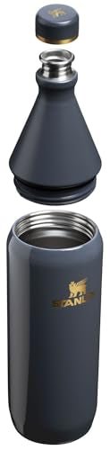 STANLEY All Day Slim Bottle 20 - 34 OZ | Twist off Lid with Leakproof Seal | Slim Design for Travel & Gym | Insulated Stainless Steel | BPA - Free - 7DAY'S