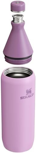 STANLEY All Day Slim Bottle 20 - 34 OZ | Twist off Lid with Leakproof Seal | Slim Design for Travel & Gym | Insulated Stainless Steel | BPA - Free - 7DAY'S