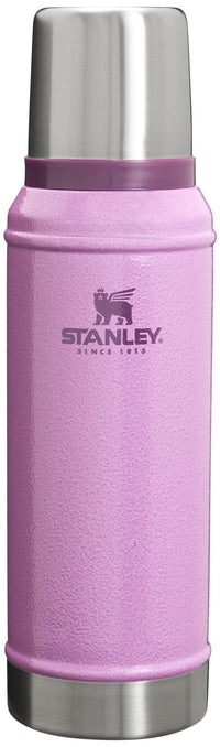 Stanley Classic Legendary Vacuum Bottle 1.1 qt | Wide Mouth with Leakproof Cup Lid | Keep Drinks Hot or Cold | Packable for Travel | Insulated Stainless Steel Thermos | BPA - Free | Hammertone Lake - 7DAY'S