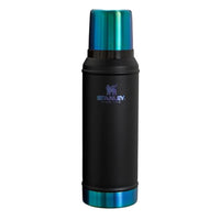 Stanley Classic Legendary Vacuum Bottle 1.1 qt | Wide Mouth with Leakproof Cup Lid | Keep Drinks Hot or Cold | Packable for Travel | Insulated Stainless Steel Thermos | BPA - Free | Hammertone Lake - 7DAY'S