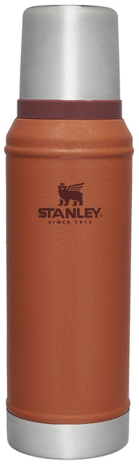 Stanley Classic Legendary Vacuum Bottle 1.1 qt | Wide Mouth with Leakproof Cup Lid | Keep Drinks Hot or Cold | Packable for Travel | Insulated Stainless Steel Thermos | BPA - Free | Hammertone Lake - 7DAY'S
