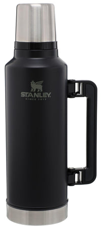 Stanley Classic Legendary Vacuum Bottle 1.1 qt | Wide Mouth with Leakproof Cup Lid | Keep Drinks Hot or Cold | Packable for Travel | Insulated Stainless Steel Thermos | BPA - Free | Hammertone Lake - 7DAY'S