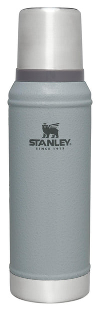 Stanley Classic Legendary Vacuum Bottle 1.1 qt | Wide Mouth with Leakproof Cup Lid | Keep Drinks Hot or Cold | Packable for Travel | Insulated Stainless Steel Thermos | BPA - Free | Hammertone Lake - 7DAY'S