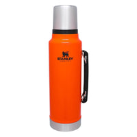 Stanley Classic Legendary Vacuum Bottle 1.1 qt | Wide Mouth with Leakproof Cup Lid | Keep Drinks Hot or Cold | Packable for Travel | Insulated Stainless Steel Thermos | BPA - Free | Hammertone Lake - 7DAY'S