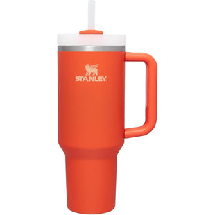 Stanley Cup 40oz ( Tigerlily ) Stainless Steel  + free Silicone 3pcs + free 1 Extra straw