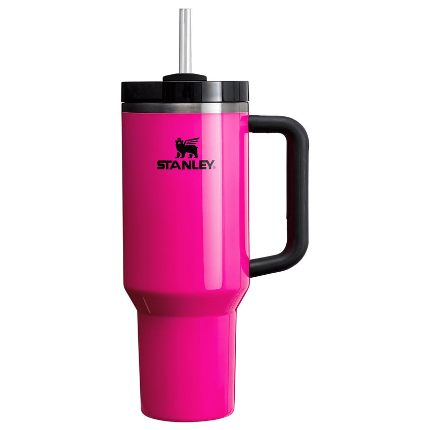 Stanley Cup 40oz with handle Stainless Steel Vacuum Insulated Tumbler Stanley Dupes Copo Termico Stanley ( Electric Pink ) - 7DAY'S