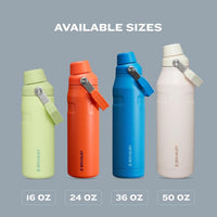 Stanley IceFlow Fast Flow Water Bottle | Angled Spout Lid | Lightweight & Leakproof for Travel & Sports | Insulated Stainless Steel | BPA - Free - 7DAY'S
