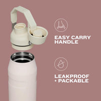 Stanley IceFlow Fast Flow Water Bottle | Angled Spout Lid | Lightweight & Leakproof for Travel & Sports | Insulated Stainless Steel | BPA - Free - 7DAY'S